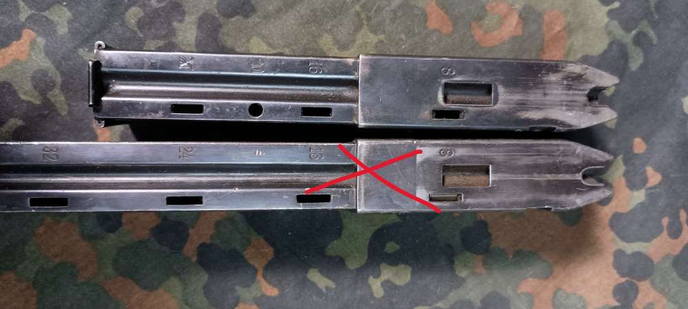 German MP-28 20rd 9mm magazine cut 32rd CG Haenel MP28-img-6