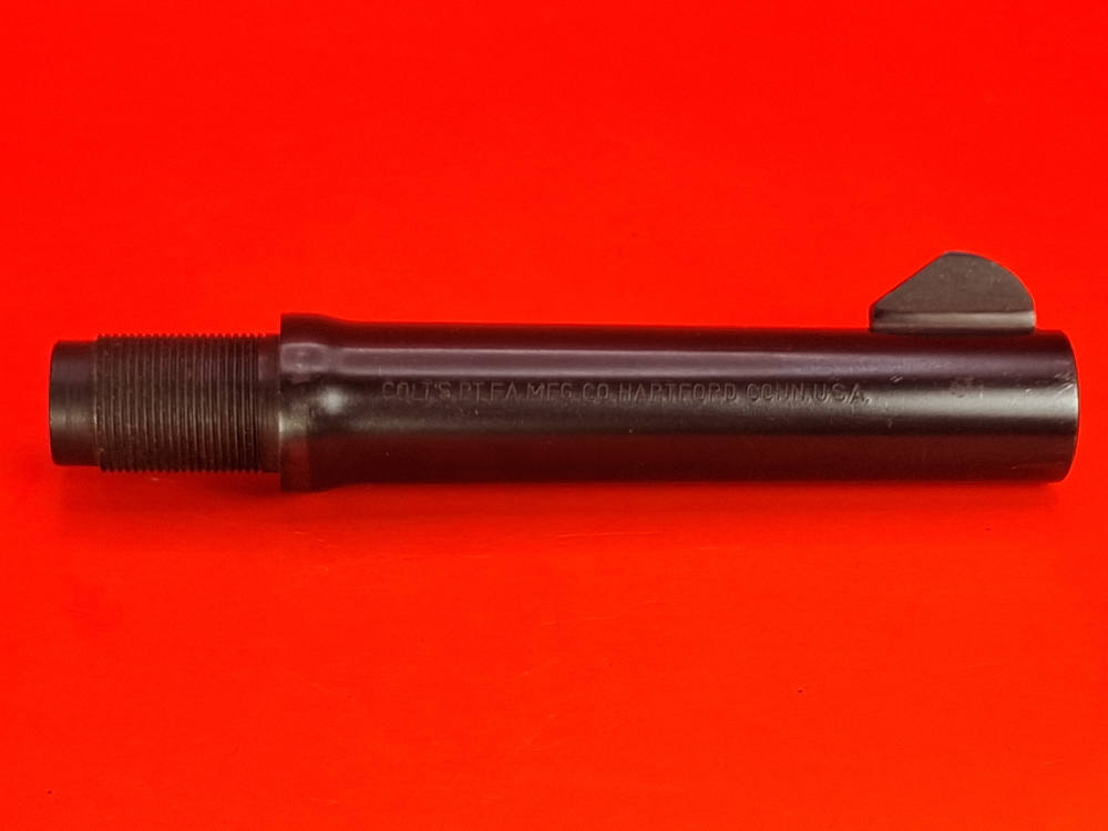 NOS Colt Marshal 4" Blued Barrel .38 Special w/ Front Sight - RARE Original-img-1