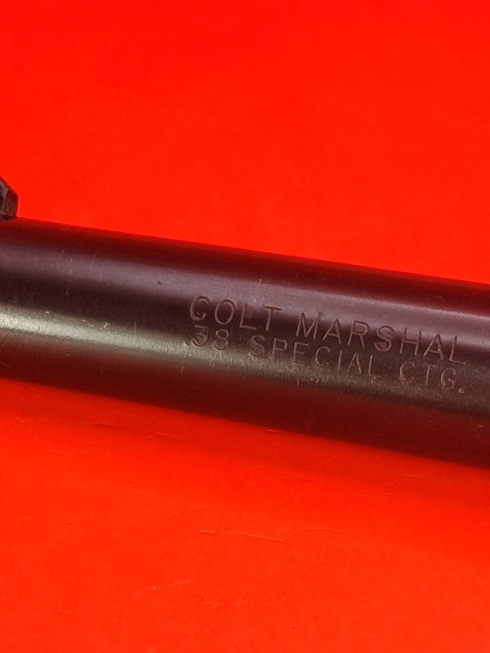 NOS Colt Marshal 4" Blued Barrel .38 Special w/ Front Sight - RARE Original-img-7