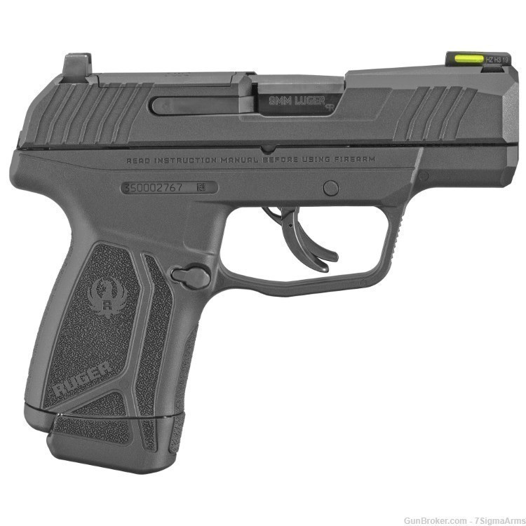 RUGER MAX-9 9MM 3.20" 12RD NTS BLK-img-1
