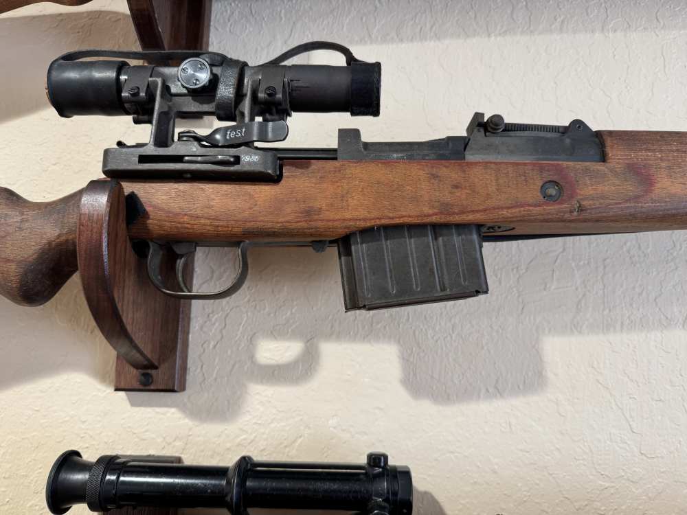 WW2 Walther K43 sniper end of war production phosphate -img-0