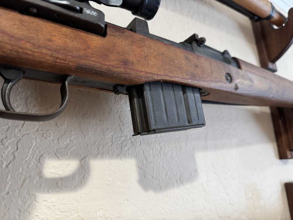 WW2 Walther K43 sniper end of war production phosphate -img-2