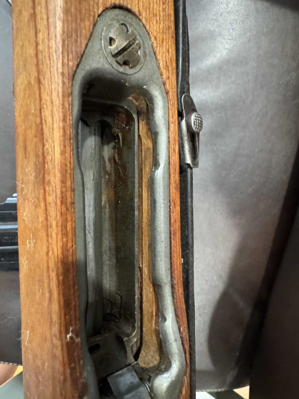 WW2 Walther K43 sniper end of war production phosphate -img-54