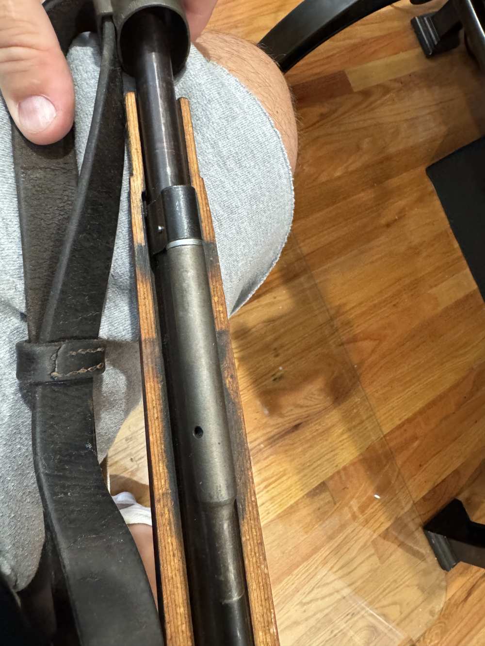WW2 Walther K43 sniper end of war production phosphate -img-50