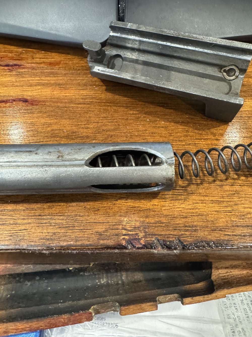 WW2 Walther K43 sniper end of war production phosphate -img-38