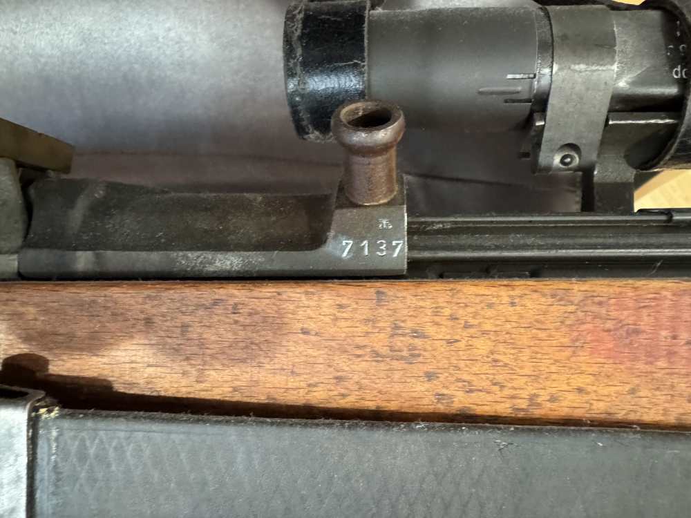 WW2 Walther K43 sniper end of war production phosphate -img-20