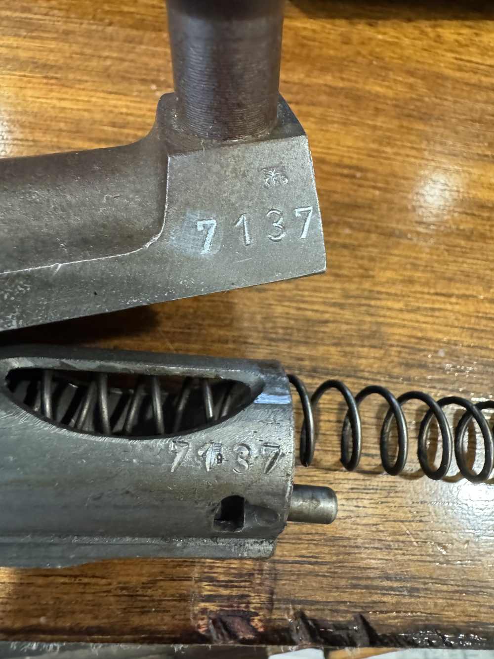 WW2 Walther K43 sniper end of war production phosphate -img-40
