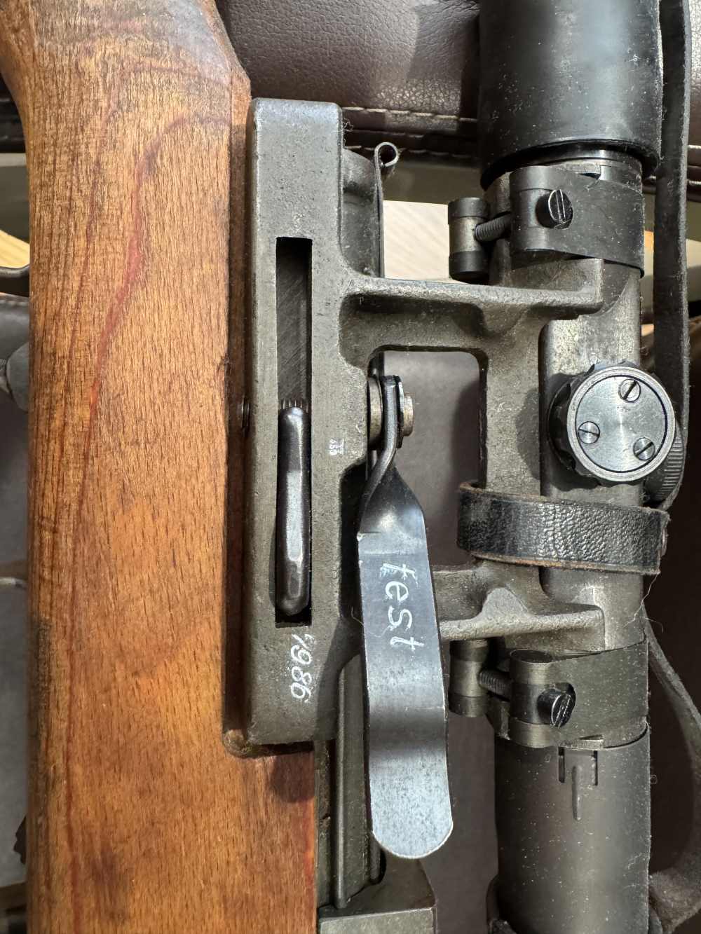 WW2 Walther K43 sniper end of war production phosphate -img-62