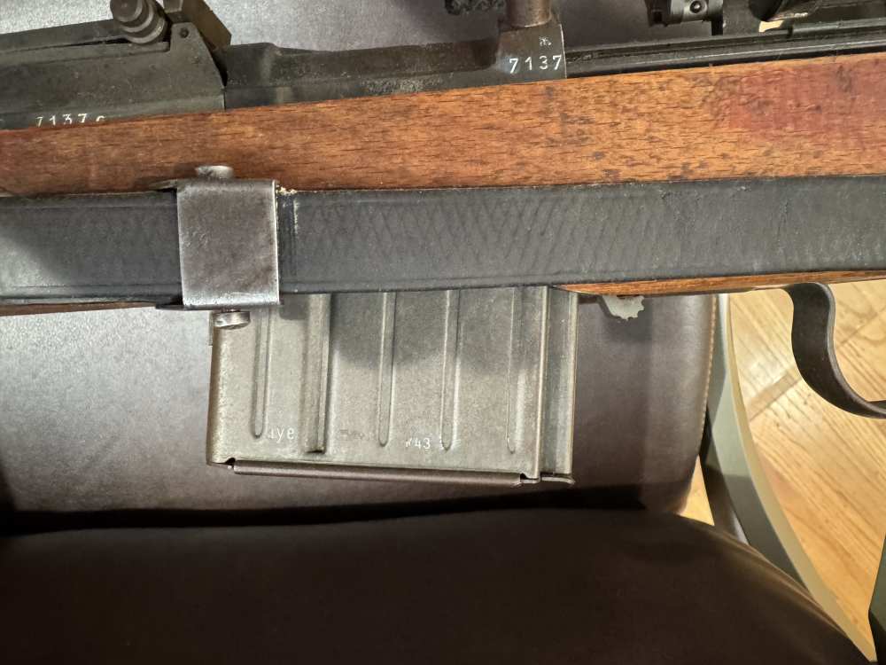 WW2 Walther K43 sniper end of war production phosphate -img-19