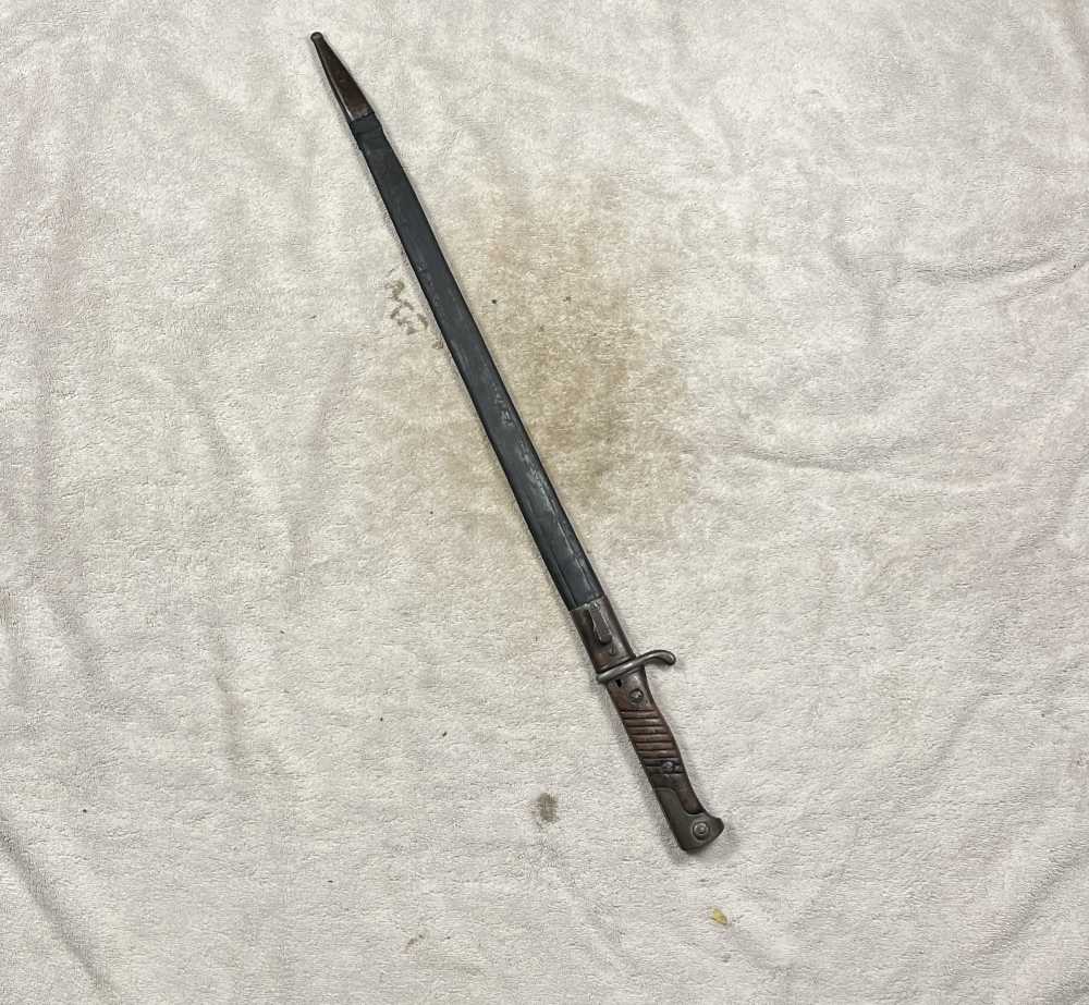 Original German SG98 n/A Bayonet WW1 Gewehr 98 bayonet unit marked-img-13