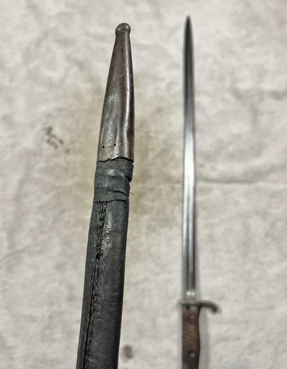 Original German SG98 n/A Bayonet WW1 Gewehr 98 bayonet unit marked-img-11
