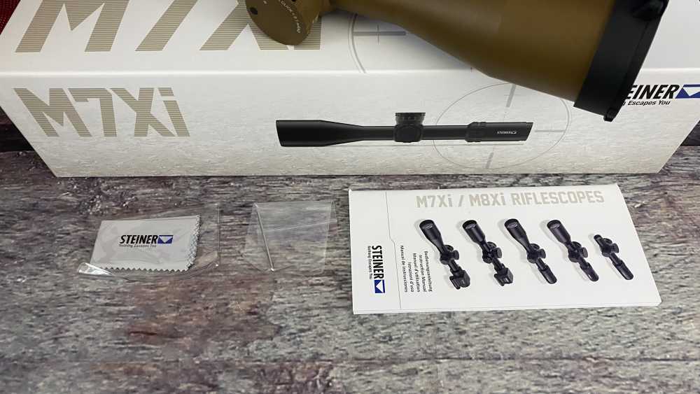 Steiner Optics / Scope M7Xi 4-28x56 MSR-2 Coyote Brown - 6 months Layaway! -img-6