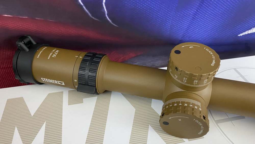 Steiner Optics / Scope M7Xi 4-28x56 MSR-2 Coyote Brown - 6 months Layaway! -img-2