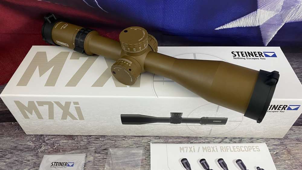 Steiner Optics / Scope M7Xi 4-28x56 MSR-2 Coyote Brown - 6 months Layaway! -img-5
