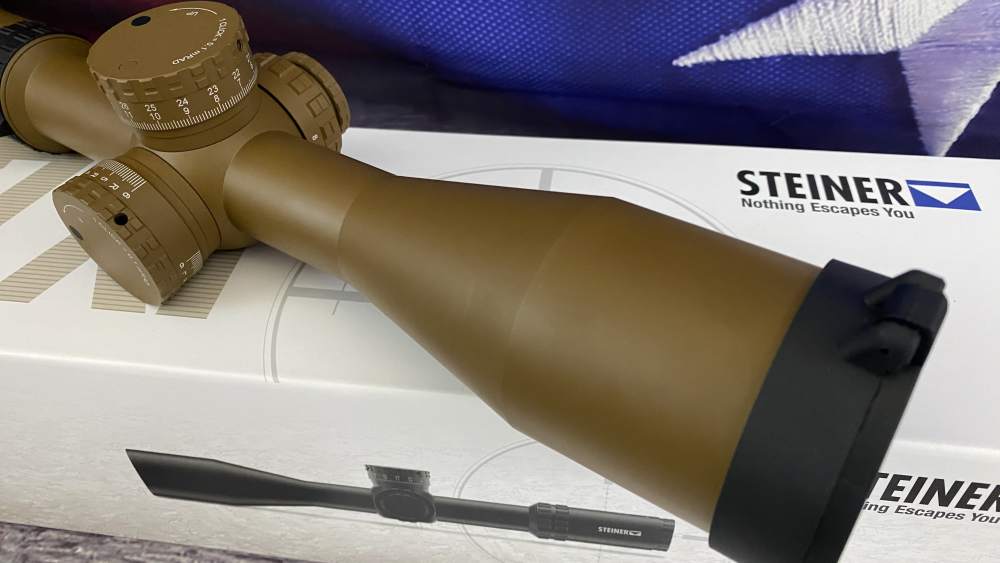 Steiner Optics / Scope M7Xi 4-28x56 MSR-2 Coyote Brown - 6 months Layaway! -img-4
