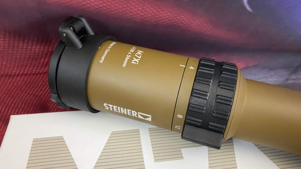 Steiner Optics / Scope M7Xi 4-28x56 MSR-2 Coyote Brown - 6 months Layaway! -img-1