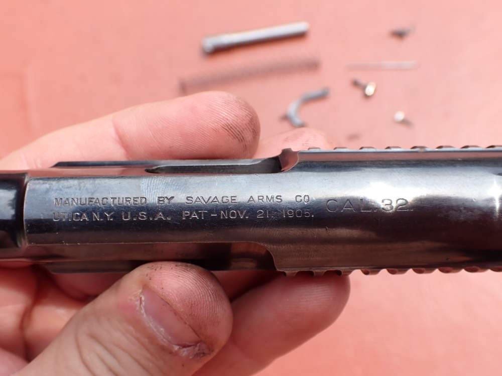 SAVAGE MODEL 1907 BLUED FINISH .32 ACP FACTORY PISTOL PARTS KIT SET-img-42