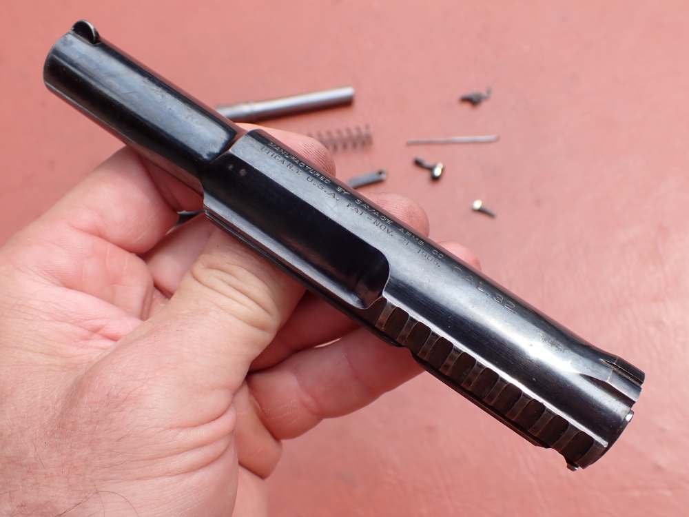 SAVAGE MODEL 1907 BLUED FINISH .32 ACP FACTORY PISTOL PARTS KIT SET-img-18