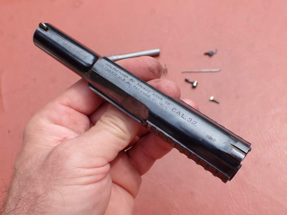 SAVAGE MODEL 1907 BLUED FINISH .32 ACP FACTORY PISTOL PARTS KIT SET-img-5