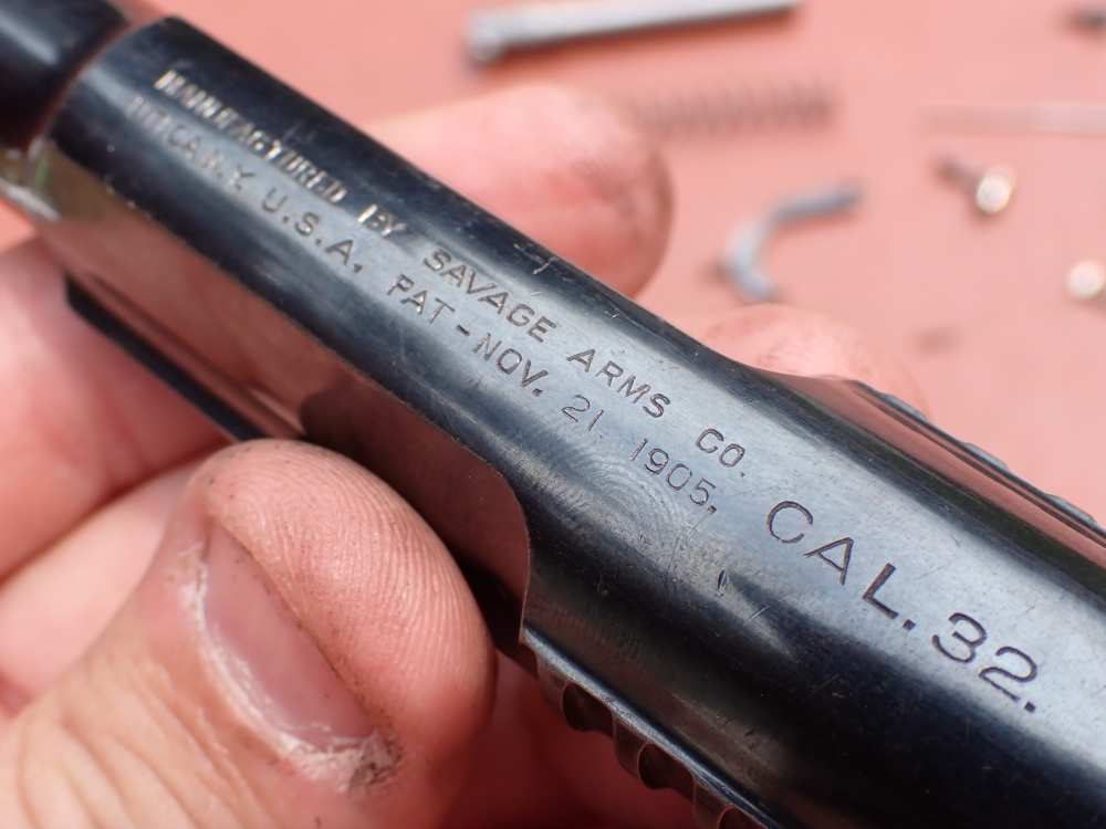 SAVAGE MODEL 1907 BLUED FINISH .32 ACP FACTORY PISTOL PARTS KIT SET-img-50