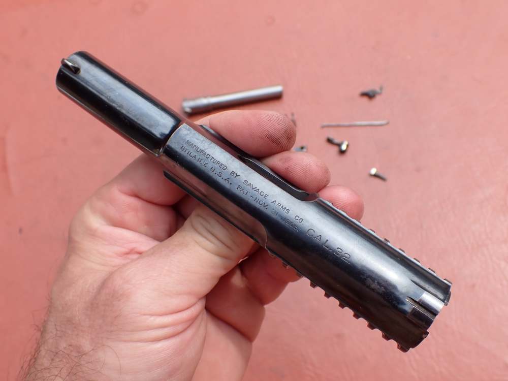 SAVAGE MODEL 1907 BLUED FINISH .32 ACP FACTORY PISTOL PARTS KIT SET-img-6