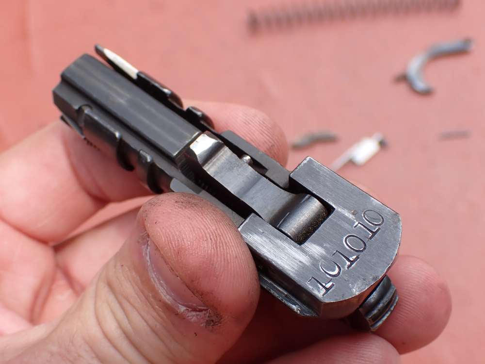 SAVAGE MODEL 1907 BLUED FINISH .32 ACP FACTORY PISTOL PARTS KIT SET-img-75