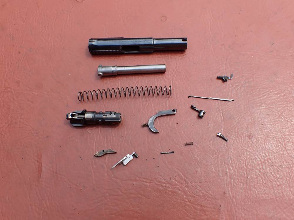 SAVAGE MODEL 1907 BLUED FINISH .32 ACP FACTORY PISTOL PARTS KIT SET-img-1