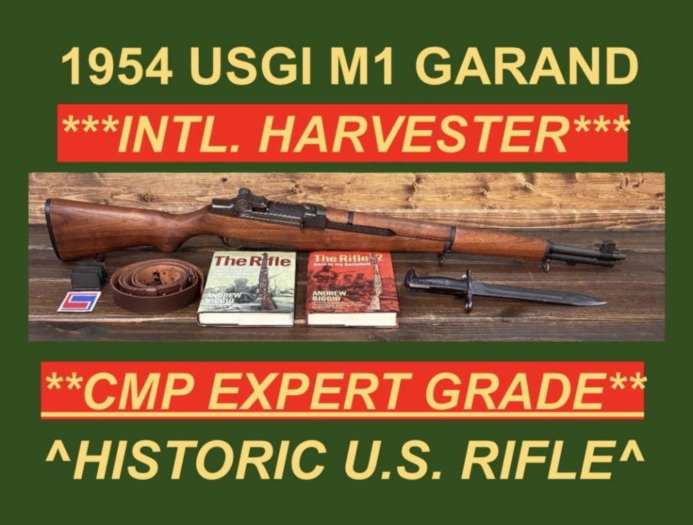M1 GARAND 1954 INTERNATIONAL HARVESTER IHC CMP EXPERT GRADE .30-06 M1-img-0