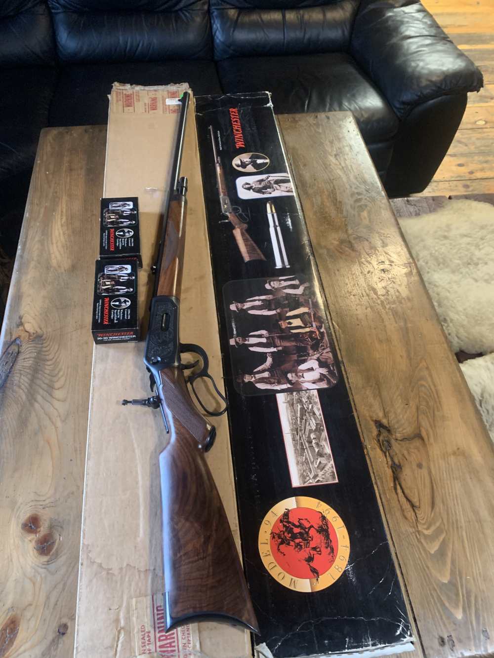 winchester 1894-1994 centennial 100 year anniversary rifle-img-0