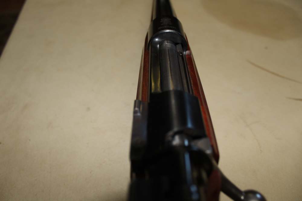 Husquvarna 8x57 mauser action, 24" barrel, excellent bore, excellent over -img-9