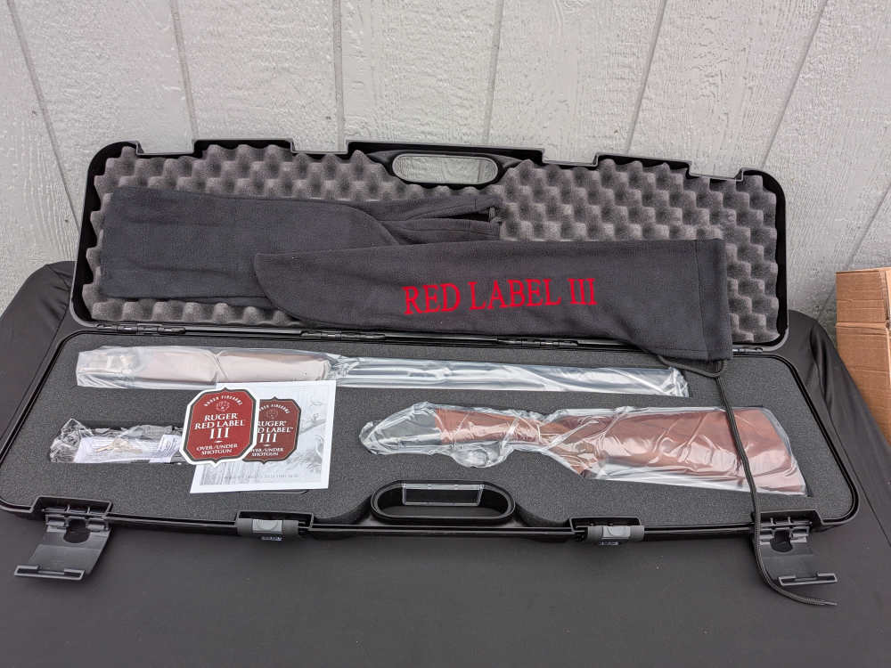 Ruger Red Label III 20 Gauge 30" Barrel New In Box Gen 3-img-0