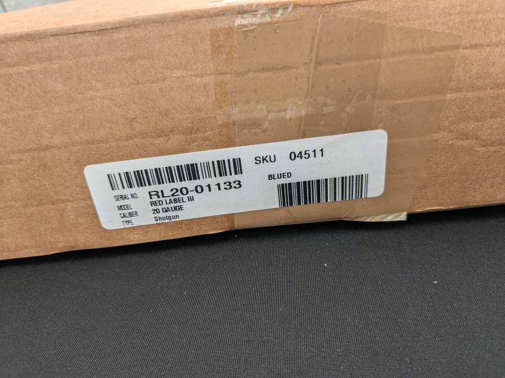 Ruger Red Label III 20 Gauge 30" Barrel New In Box Gen 3-img-2