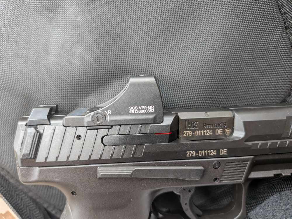 Heckler & Koch H&K HK VP9A1 K VP9K 9mm w/ Holosun SCS NEW VP9 K-img-2