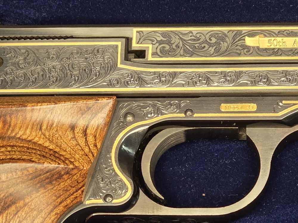 Smith and Wesson 41 50th anniversary S&W  22lr 22 lr 5.5" NOS cased -img-13