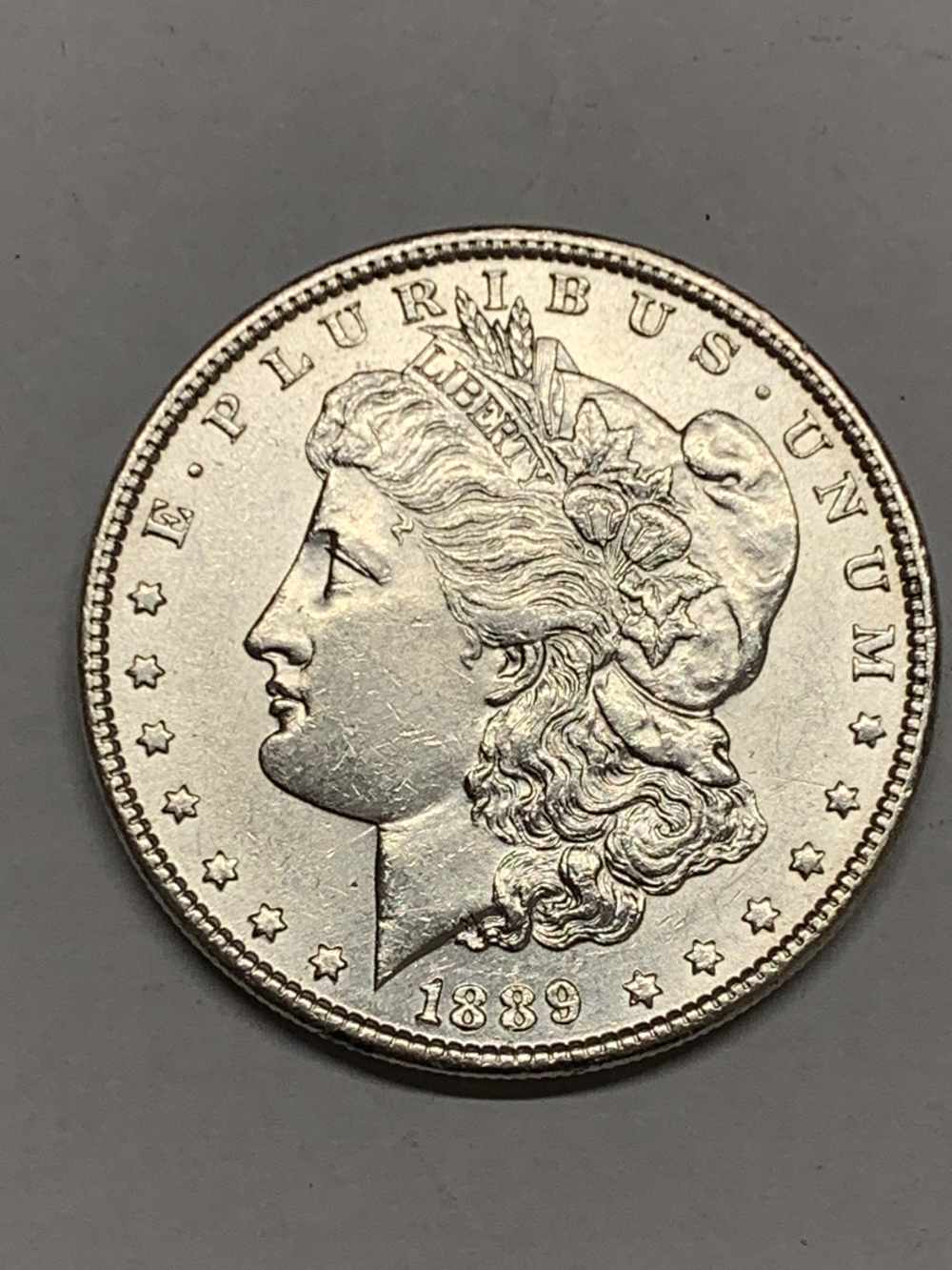1889 Morgan Silver Dollar - BU/MS+ details!-img-0