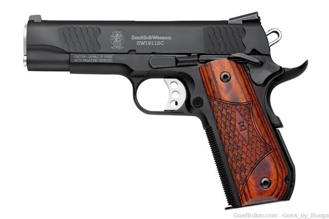 SMITH & WESSON SW1911SC 45ACP 4.25" BL E-SERIES/SCANDIUM FRAME 108483-img-0