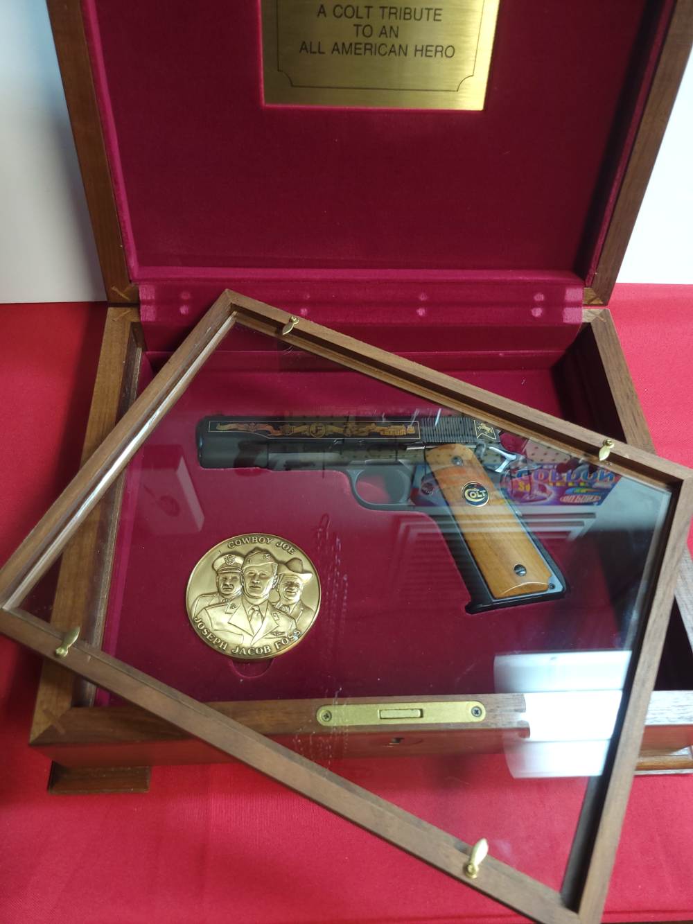 AMAZING! Colt Joe Foss Tribute Heritage 1911 Full Set 45acp wwii Collector-img-36