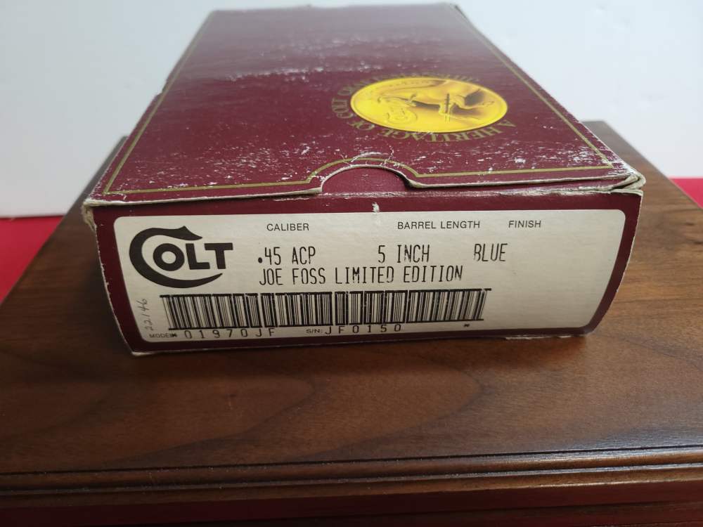 AMAZING! Colt Joe Foss Tribute Heritage 1911 Full Set 45acp wwii Collector-img-8