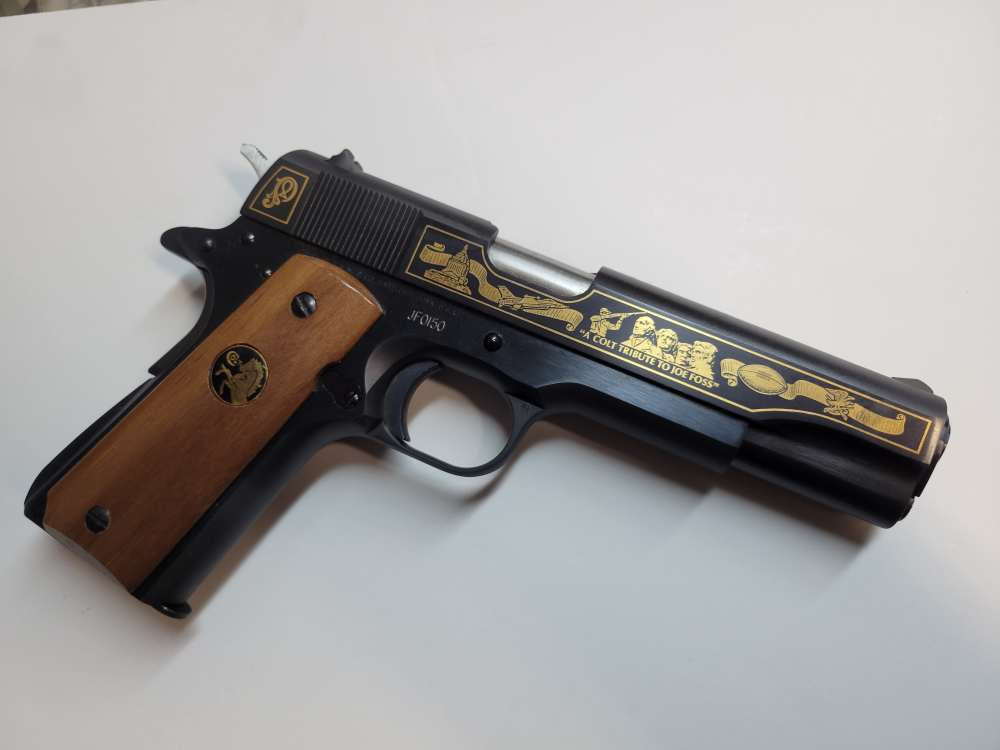 AMAZING! Colt Joe Foss Tribute Heritage 1911 Full Set 45acp wwii Collector-img-38