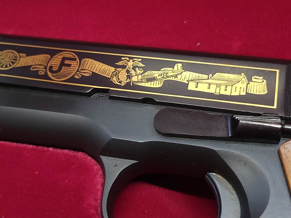 AMAZING! Colt Joe Foss Tribute Heritage 1911 Full Set 45acp wwii Collector-img-39
