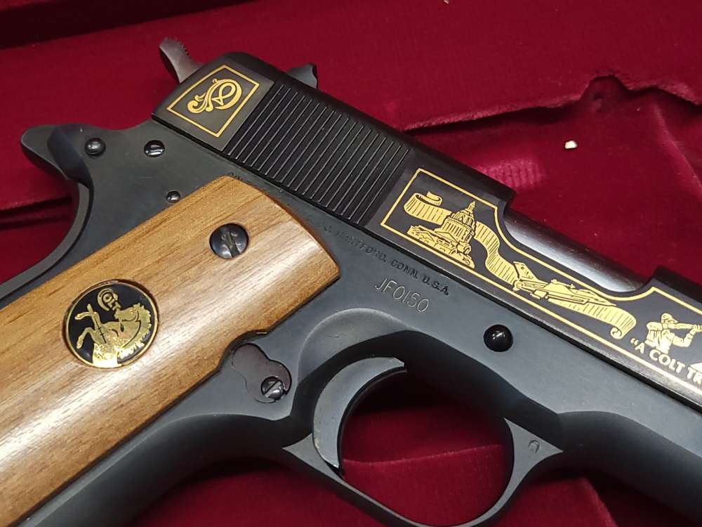 AMAZING! Colt Joe Foss Tribute Heritage 1911 Full Set 45acp wwii Collector-img-45