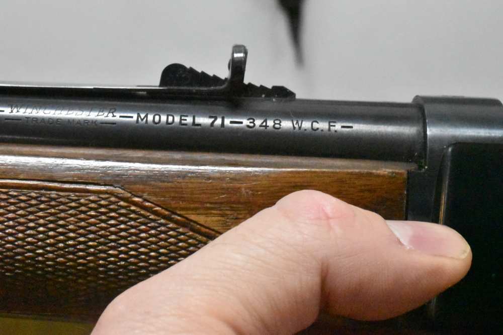 Winchester 71 deluxe 348 WIn made in 1952-img-3