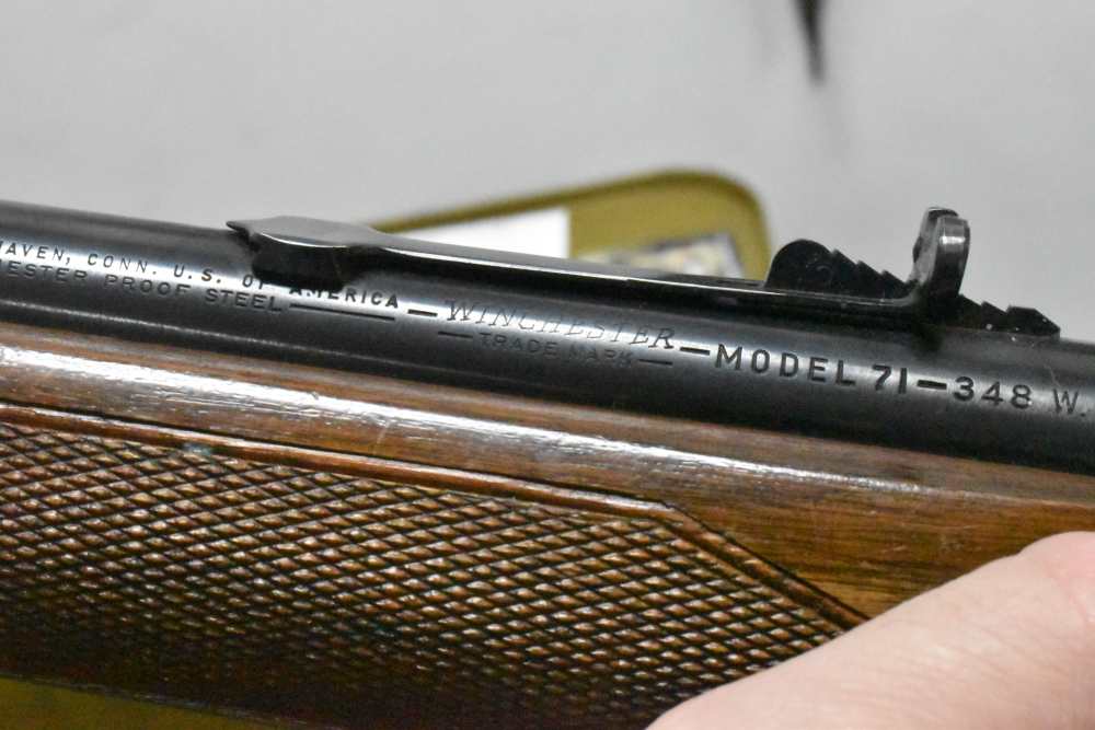 Winchester 71 deluxe 348 WIn made in 1952-img-4