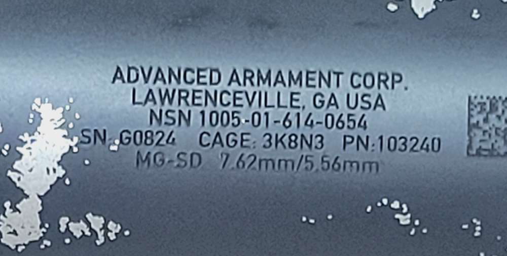 AAC MG-SD 7.62/5.56 QD 90T W/ FLASH HIDER-img-1