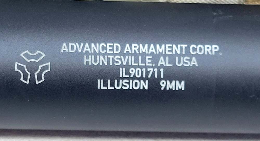 AAC ILLUSION 9 (9MM) M13.5 x 1LH (LIKE NEW)-img-1