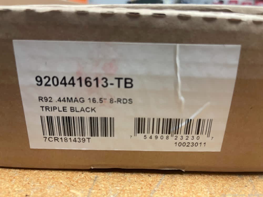 ROSSI R92 44 Mag 16.5in 8rd Triple Black Rifle 920441613-TB NO CC FEES-img-4