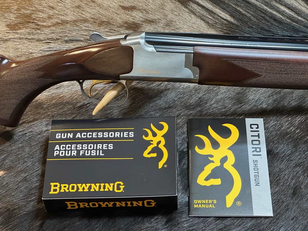 BROWNING CITORI HUNTER GRADE II 20 GA 28" BARRELS, SILVER NITRIDE-img-20