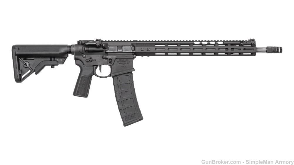 NOVESKE GEN 4 17" RIVAL Rifle 5.56-BLACK CERAKOTE-img-1