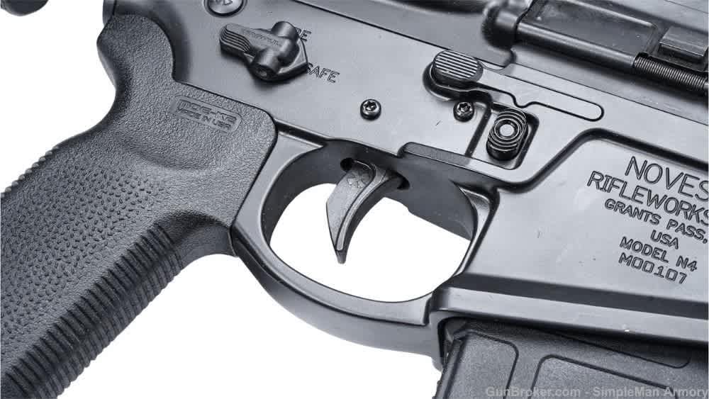 NOVESKE GEN 4 17" RIVAL Rifle 5.56-BLACK CERAKOTE-img-2