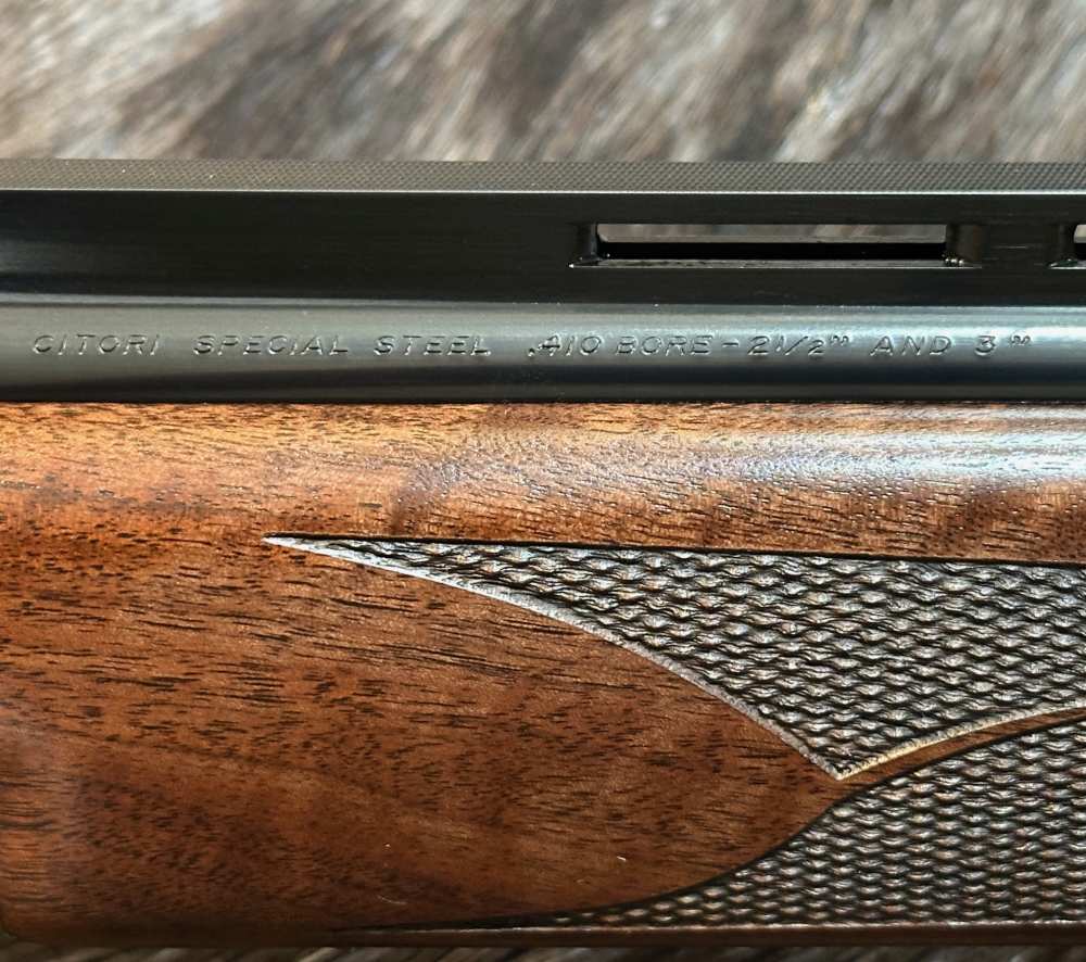 BROWNING CITORI WHITE LIGHTNING 410 BORE 28" BARRELS, ENGRAVED-img-6